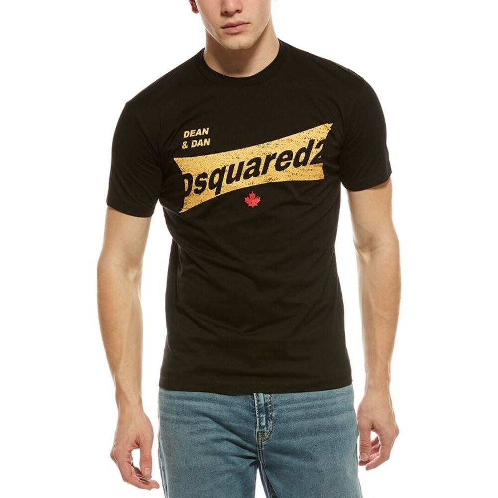 Dsquared2 Mens  T-Shirt, Black